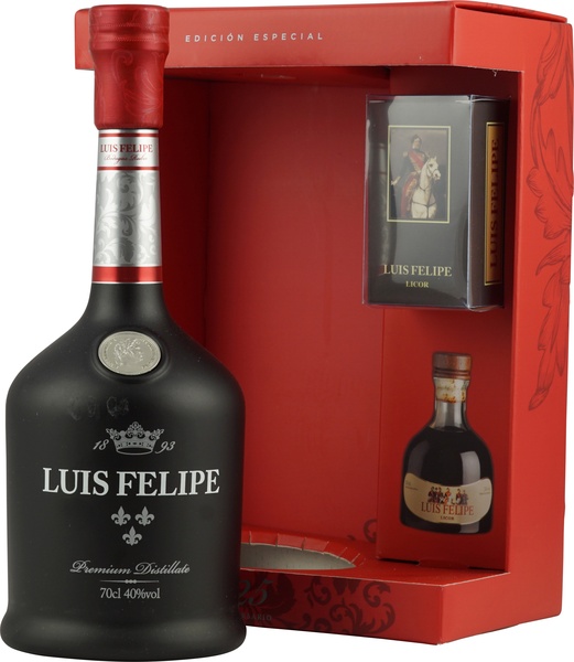 Luis Felipe Gran Reserva Brandy Miniatur 0,04 l 40 % Vo