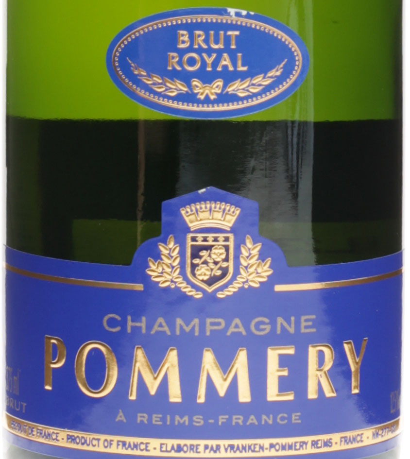 Pommery Brut Champagner 0,375 Liter - Halbe Flasche Cha