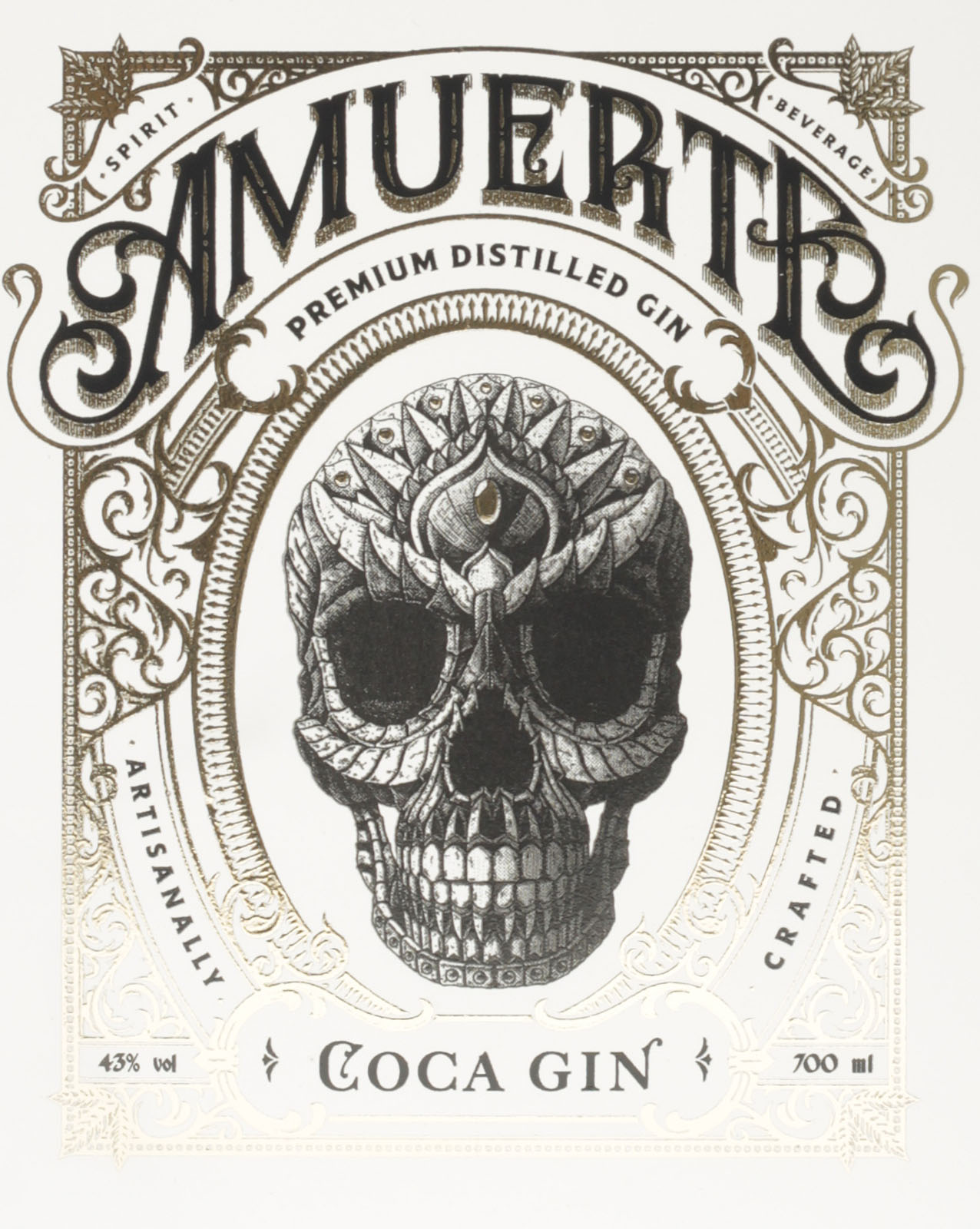 Amuerte Coca Leaf Gin - White Edition