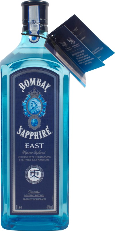 Bombay Sapphire Gin – blaue Flasche 1 Liter 40 %