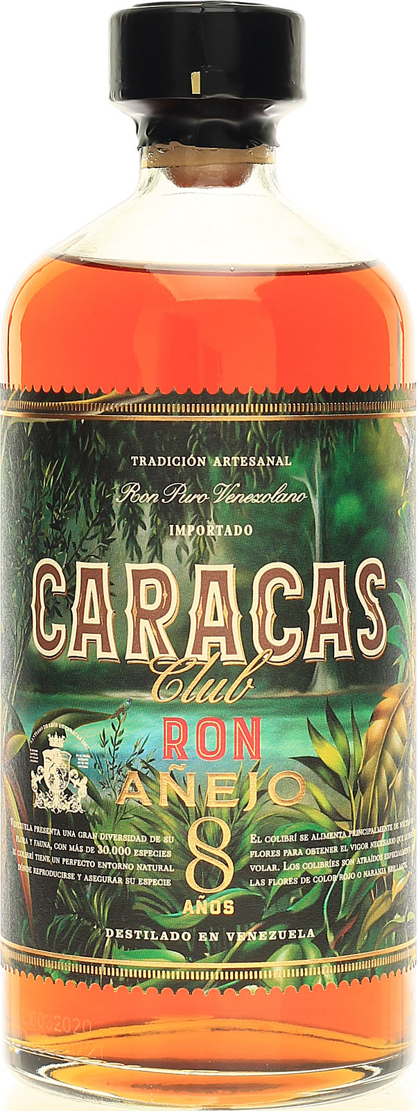 Caracas Club Ron Anejo 8 Liter 40% 0,7 Jahre