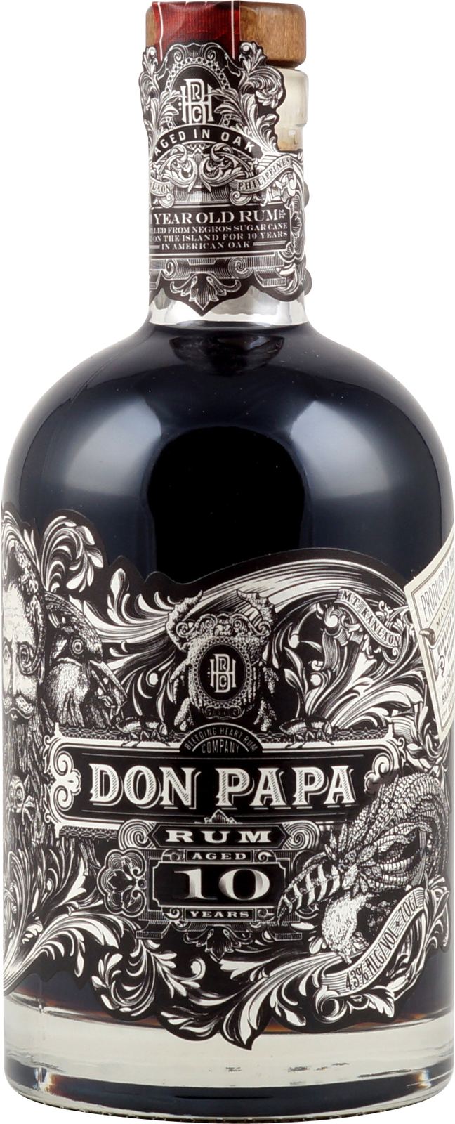 Don Papa Rum 10 Jahre Gelagerter % de - mit Vol. Rum 43