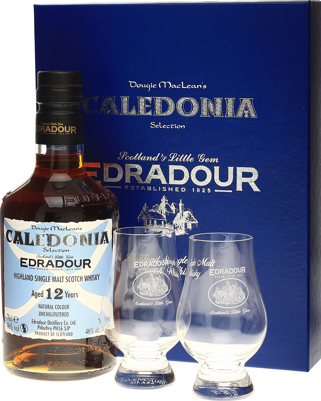 Selection Geschenkset Caledonia mit Edradour Jahre 12