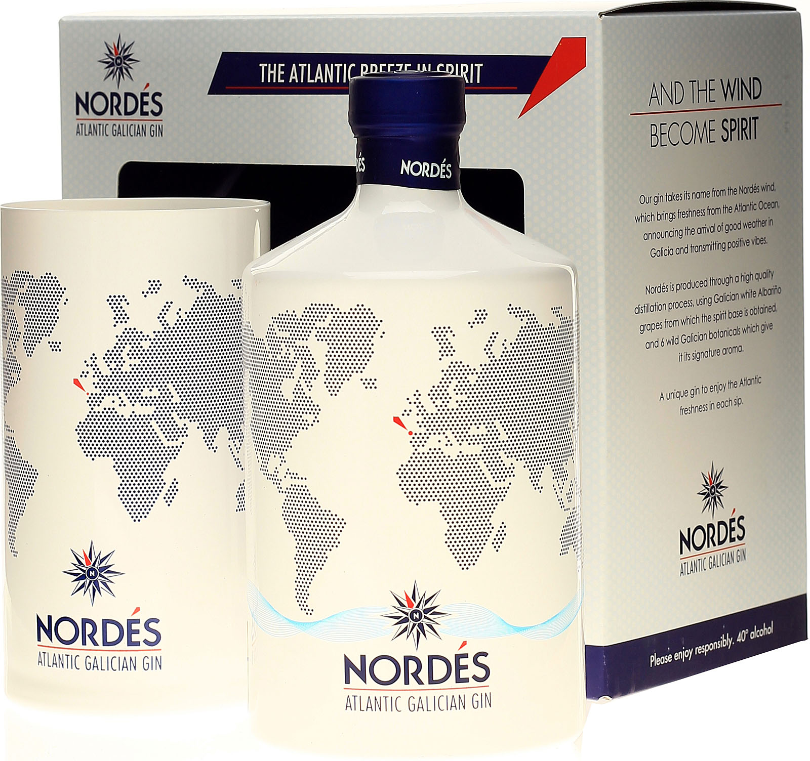 Nordes Atlantic Galician Gin 40% Vol. 0,7l