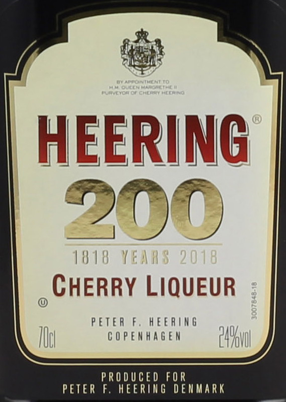 Cherry Original Liqueur Liter 24% Heering 0,7