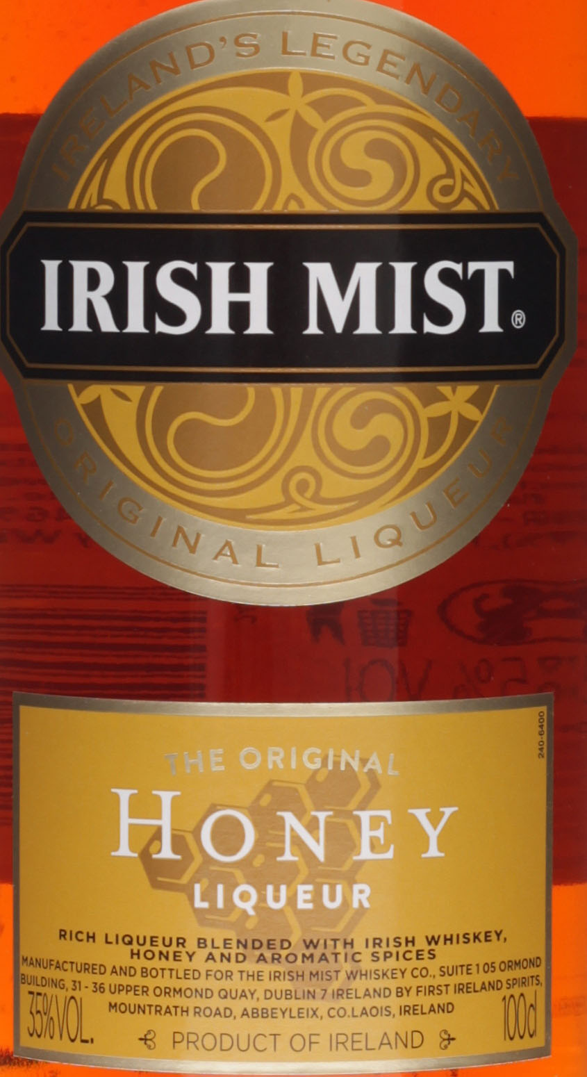 Whisky Irish Mist aus Likör Irland ein ist