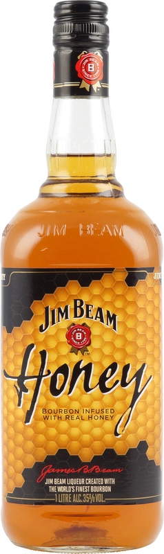 - Jim Whiskylikör Liter und Vol. 1 % Beam 35 Honey