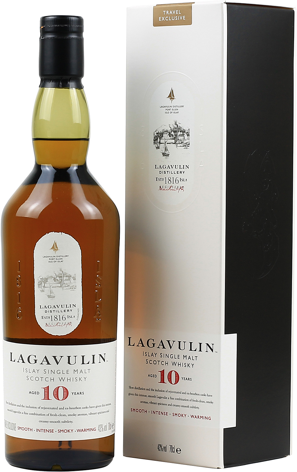 Lagavulin 10 Jahre Islay Single Malt Scotch aus der sch