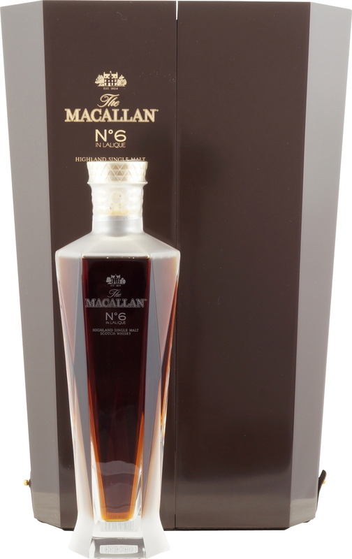 Macallan No. 6 – The Masters Decanter Series mit 0,7 Liter und 43 % Vol.