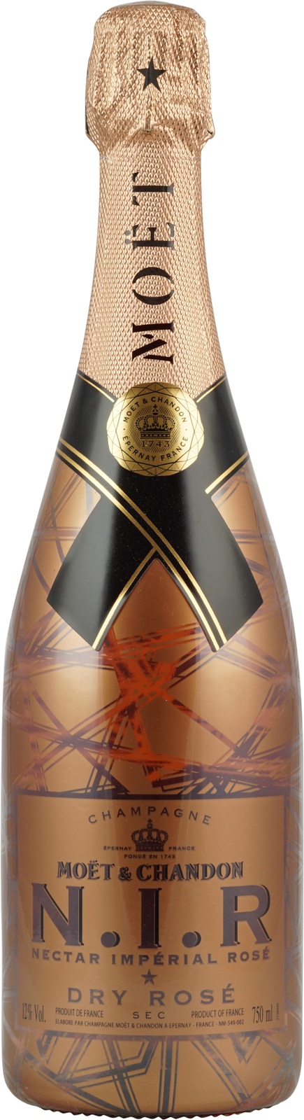 Moet Chandon Nectar Imperial Rosé N.I.R Luminous 0,75 Liter