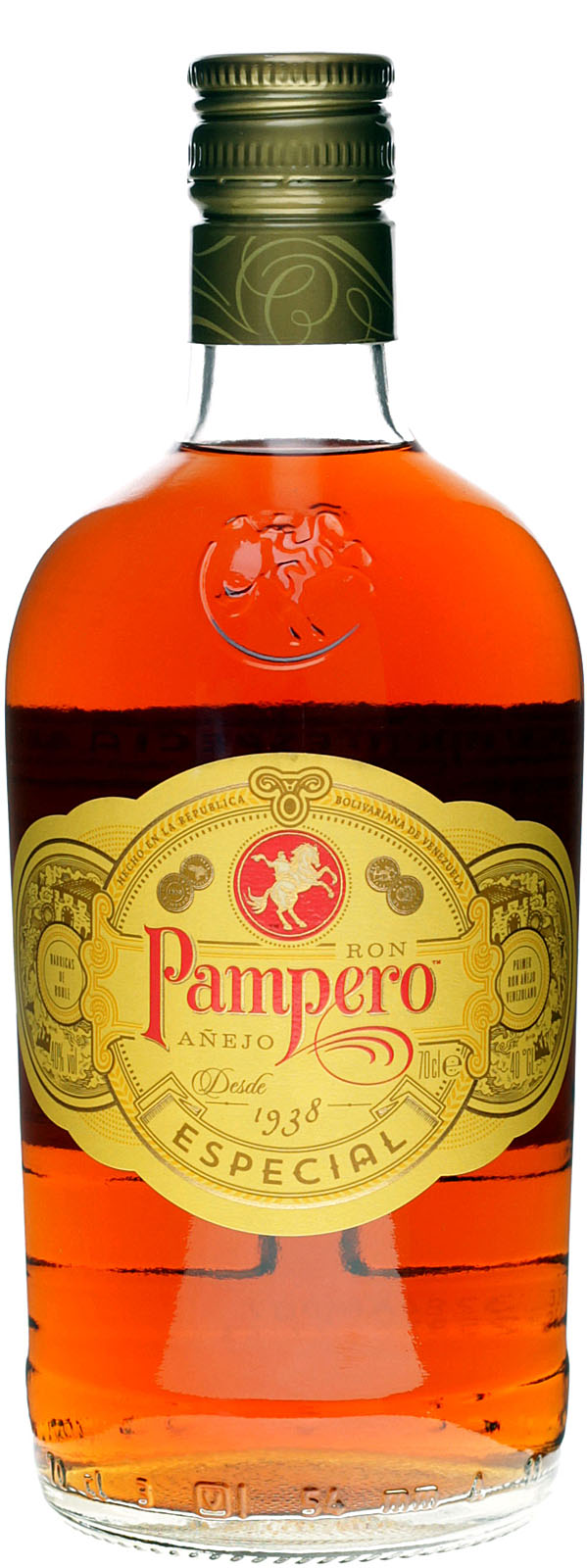 be aus Einer Especial Rum Anejo - Pampero der Venezuela