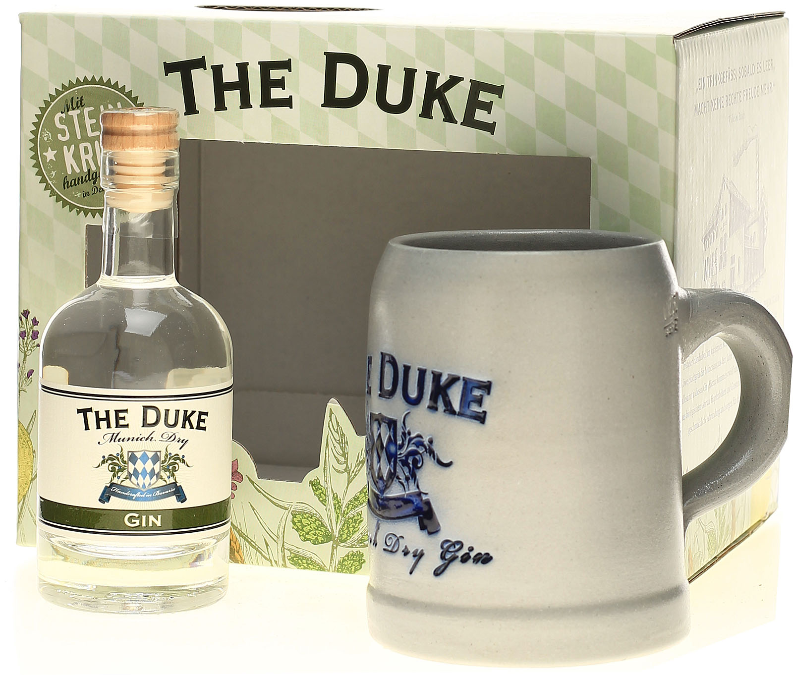 The Duke Mini im Steinkrug Gin-Geschenk ideal als