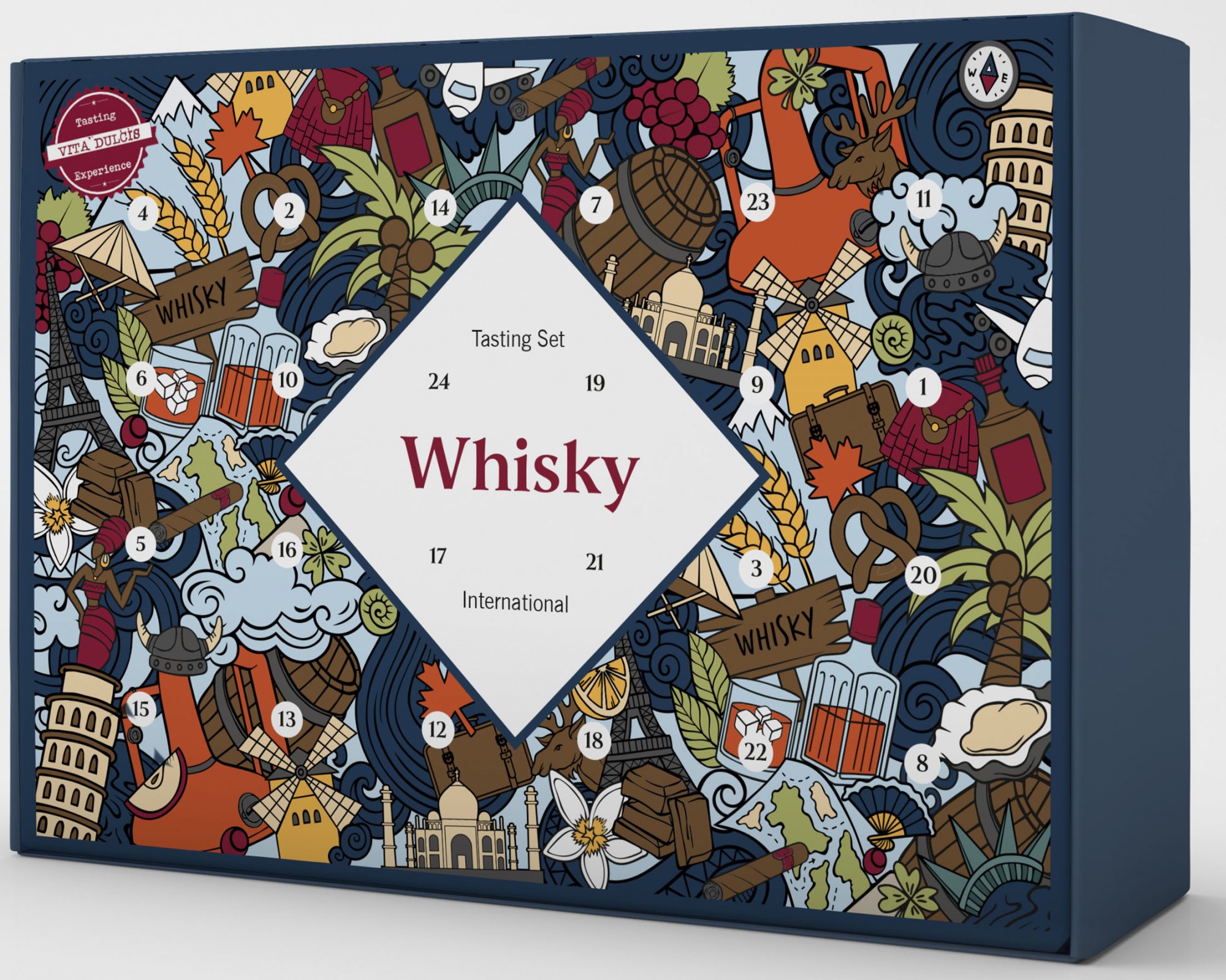 Der Whisky Adventskalender International im Online Shop