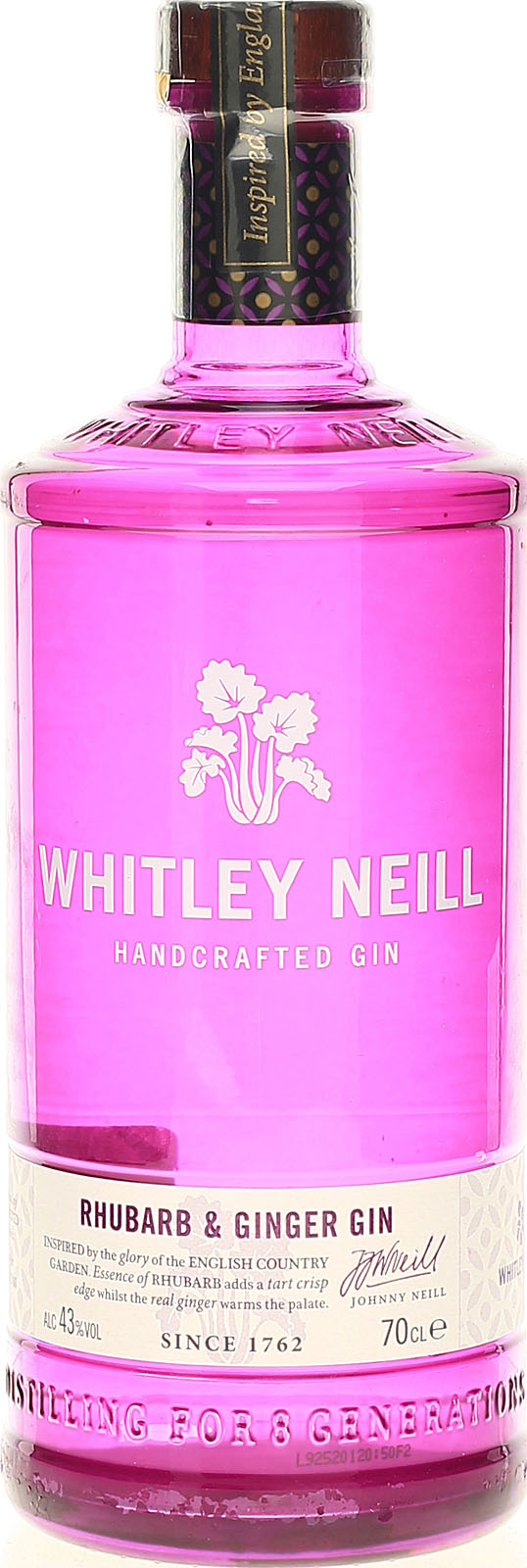 Whitley Neill Rhubarb & Ginger Gin aus England online kaufen